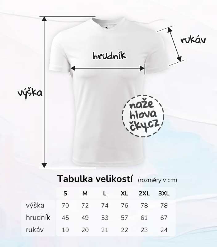 Tričko FANTASY pánské bílá