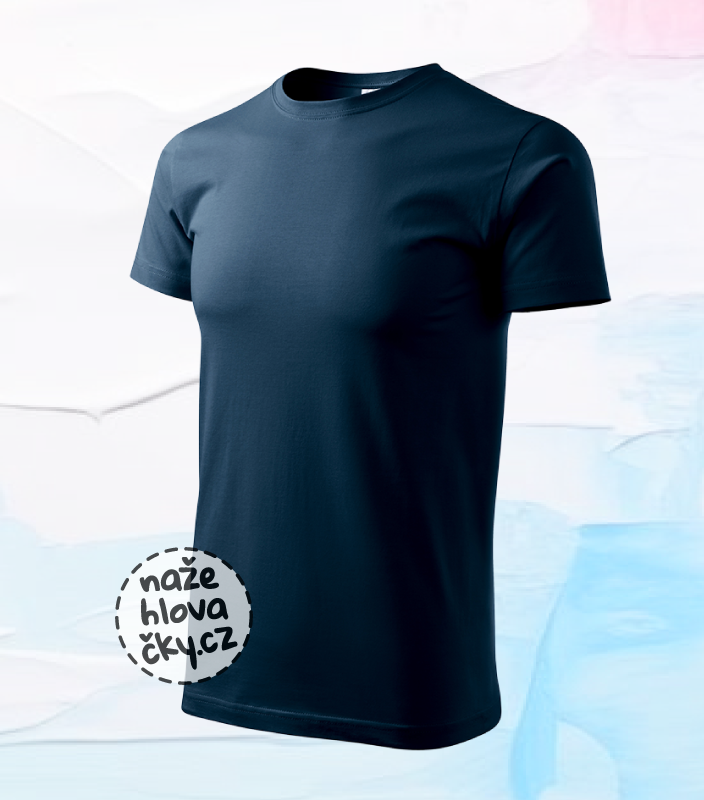 Tričko BASIC pánské námořní modrá