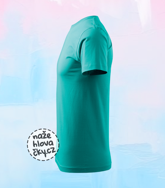 Tričko BASIC pánské emerald