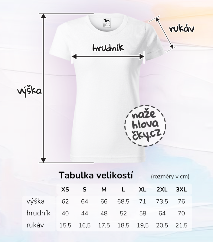 Tričko BASIC dámské bílá