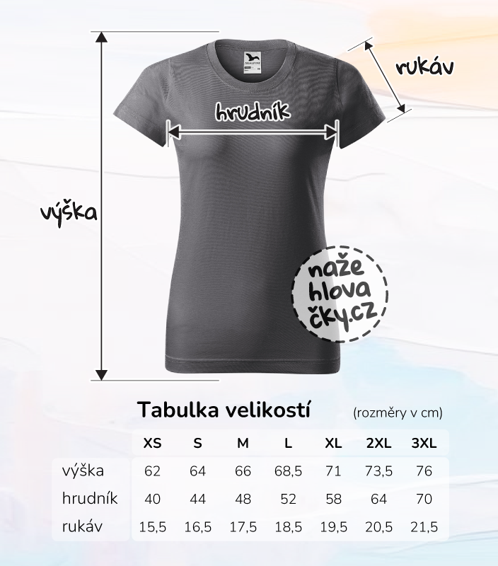 Tričko BASIC dámské ocelově šedá