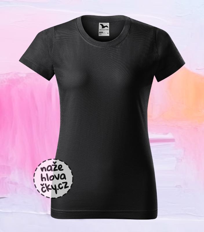 Tričko BASIC dámské ebony gray