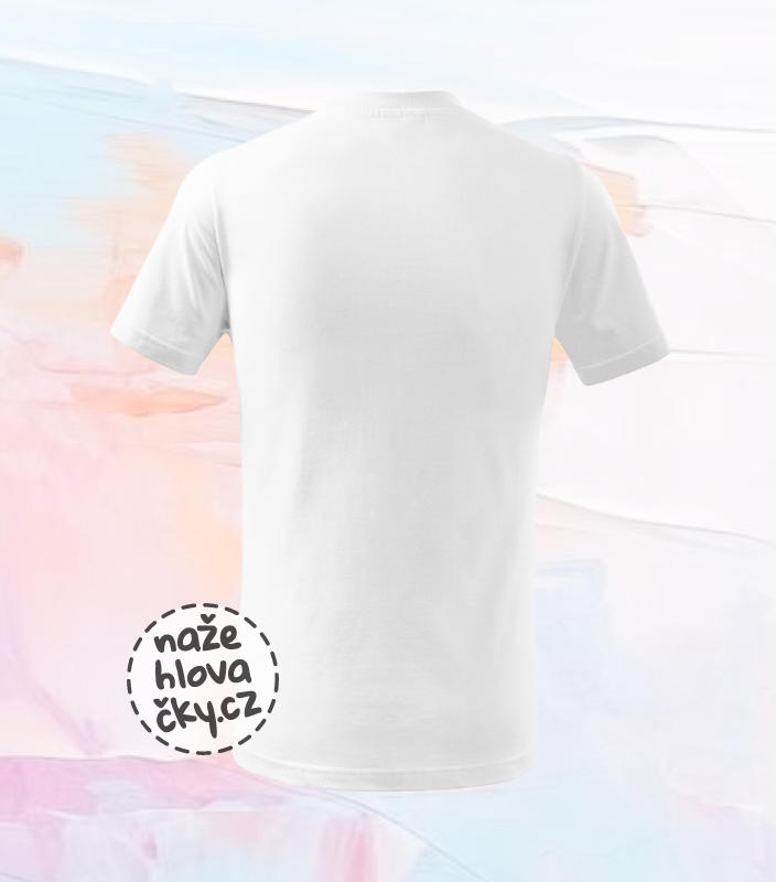 Tričko BASIC dětské bílá