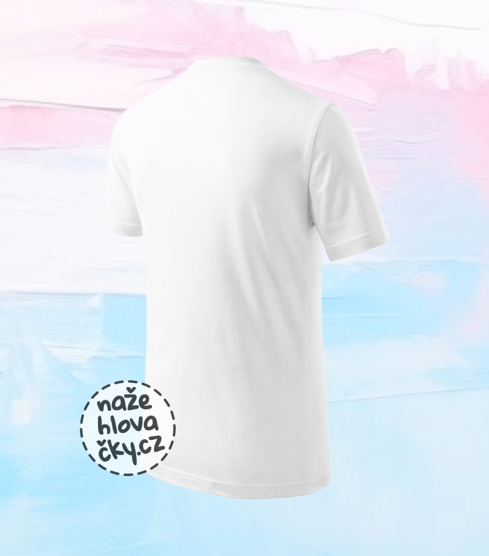 Tričko BASIC dětské bílá
