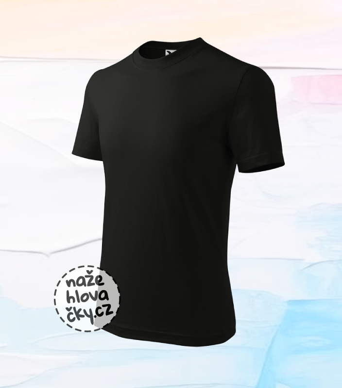 Tričko BASIC dětské černá