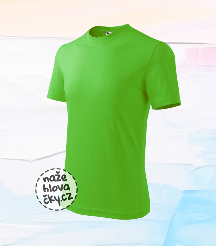 Tričko BASIC dětské apple green
