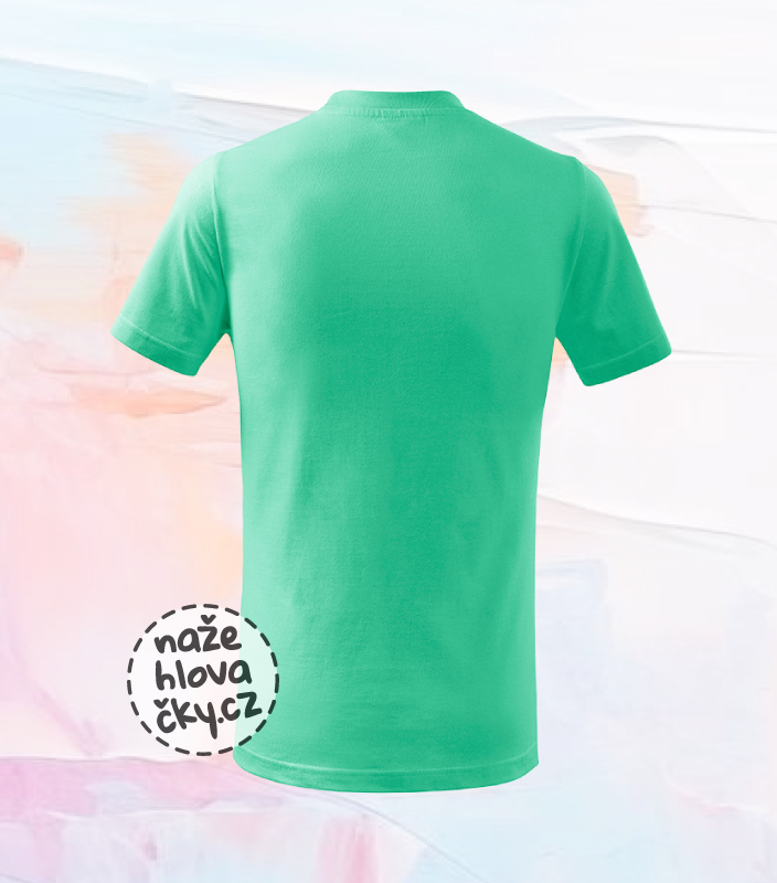 Tričko BASIC dětské mátová