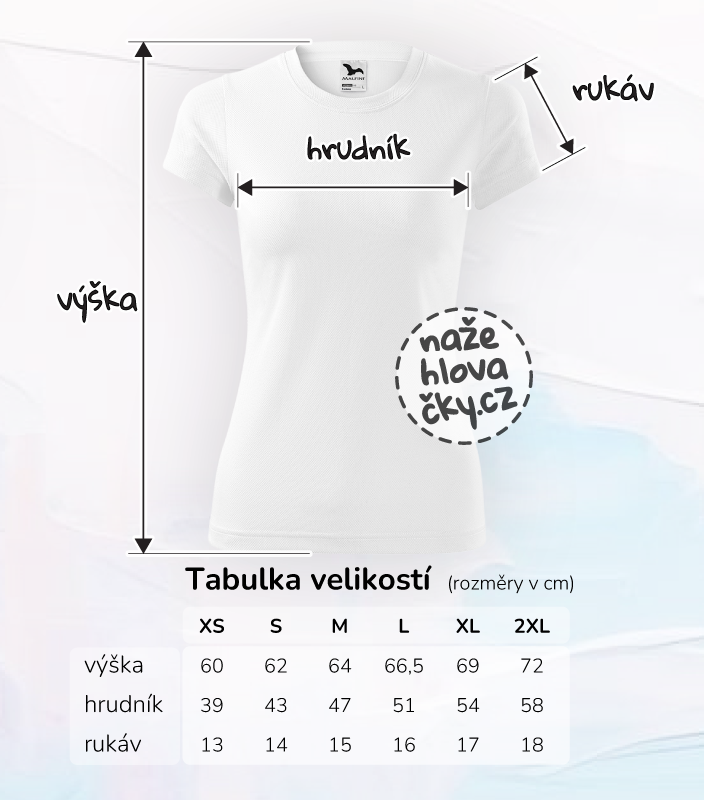 Tričko FANTASY dámské bílá