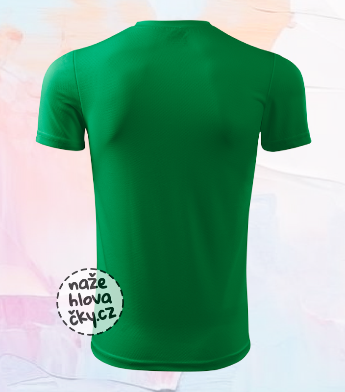 Tričko FANTASY dětské středně zelená