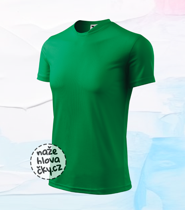 Tričko FANTASY dětské středně zelená