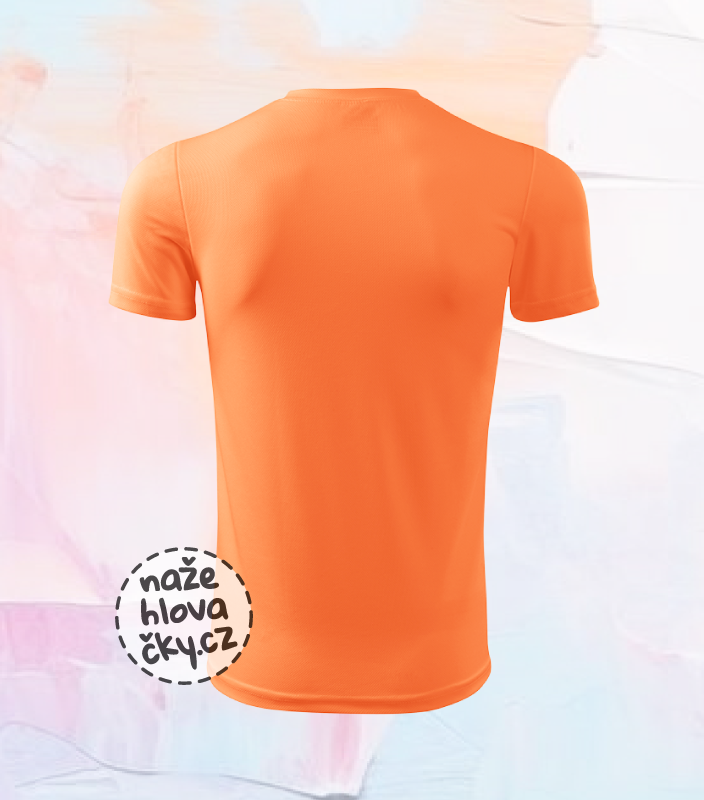 Tričko FANTASY dětské neon mandarine
