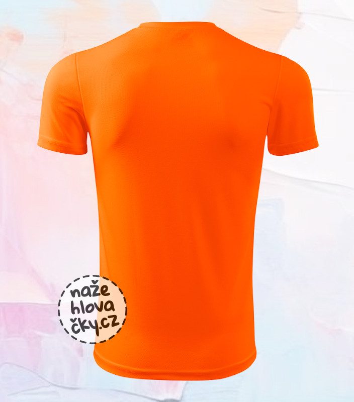 Tričko FANTASY dětské neon orange