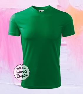 Tričko FANTASY pánské středně zelená