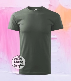 Tričko BASIC pánské tmavá břidlice