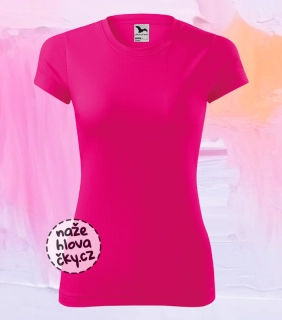 Tričko FANTASY dámské neon pink