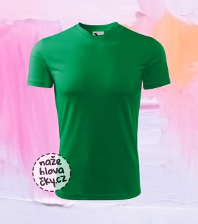 Tričko FANTASY dětské středně zelená