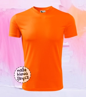 Tričko FANTASY dětské neon orange