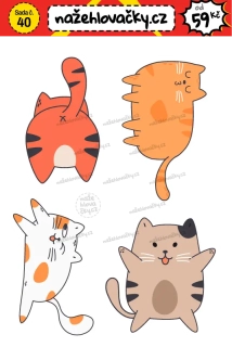 Nažehlovačka - CATS 1 - pusheen style