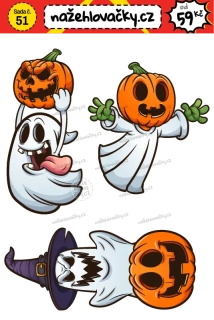 Nažehlovačka - HALLOWEEN 2 - cartoon style