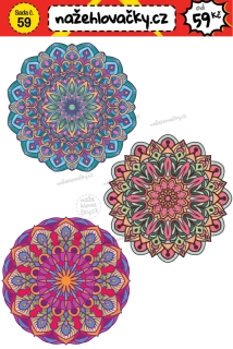 Nažehlovačka - MANDALA 4