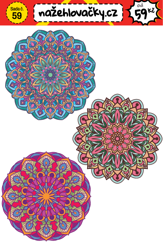 Nažehlovačka - MANDALA 4