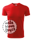 červená