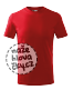 červená