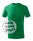 středně zelená